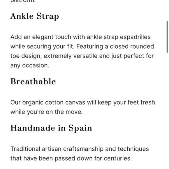 Viscata Barcelona Pubol Canvas Espadrille Wedges - Picture 12 of 12